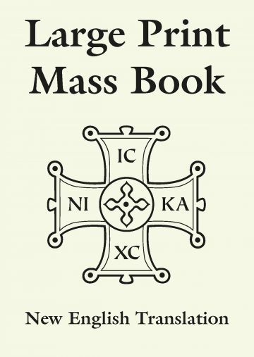 Large Print Mass Book