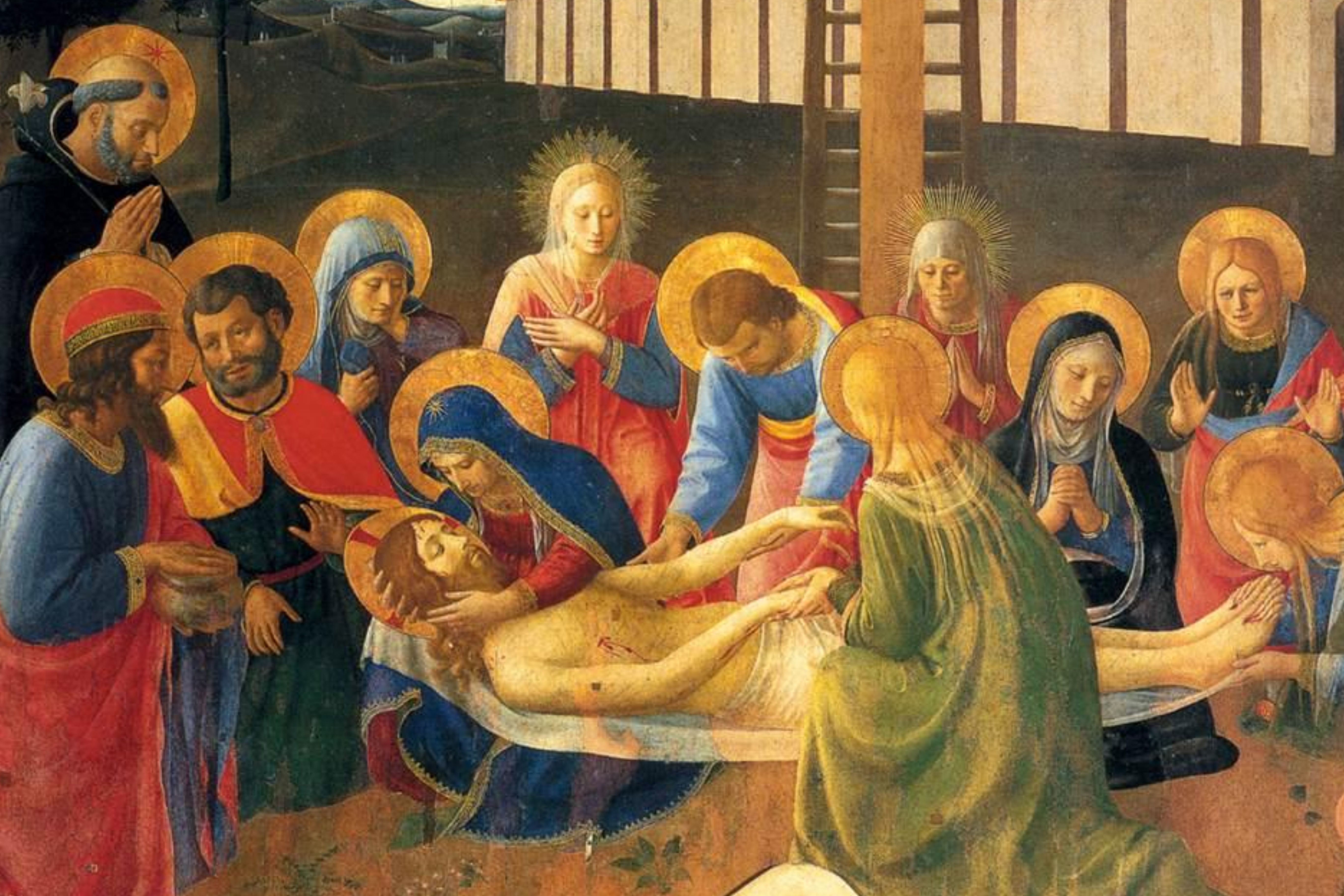 Lamentation Over Christ - Fra Angelico