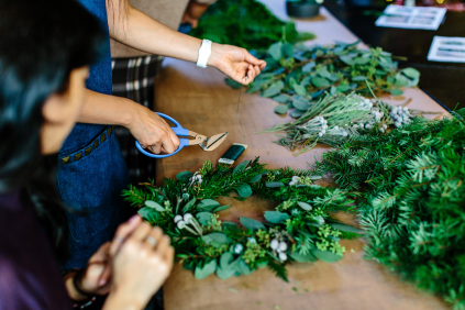 How to make an Advent wreath