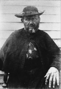 Father Damien in 1889, weeks before his death.