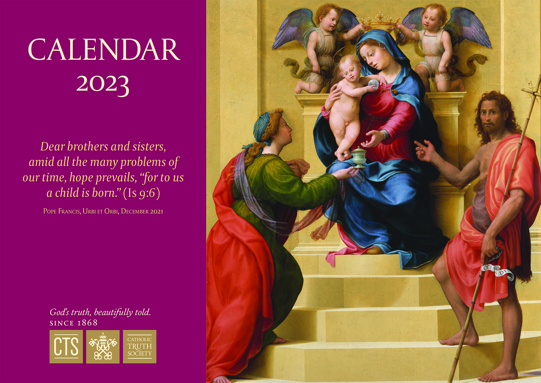 CTS Calendar 2023 | Catholic Truth Society CTS Calendar 2023 | Catholic Truth Society