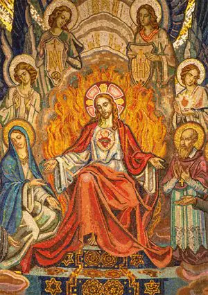 Sacred Heart Prayer Card (Pack of 25)