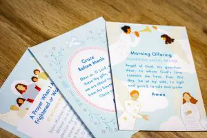 Mixed Pack of 3 Double-Sided Family Prayer Cards